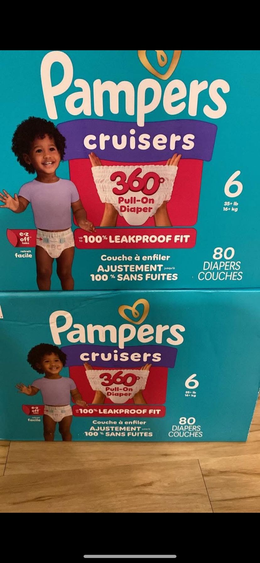 Size 6 Pampers 