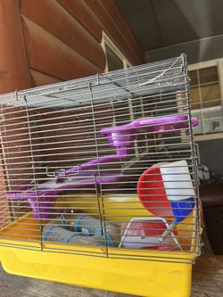 Hamster cage With Extras