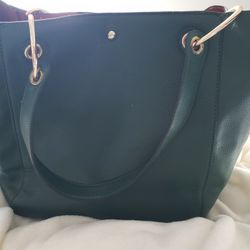 Hunter Green Carry All Purse