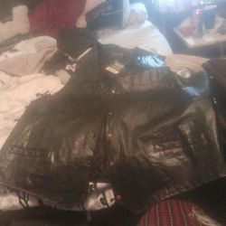 Leather Vest 