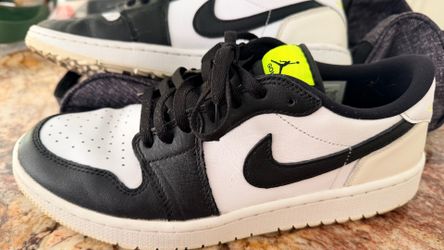 Nike Golf Air Jordan 1 Low "Phantom Volt" Size 10 & Nike Shoe Bag