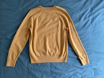Banana Republic Small Gold 100% Merino Wool Sweater