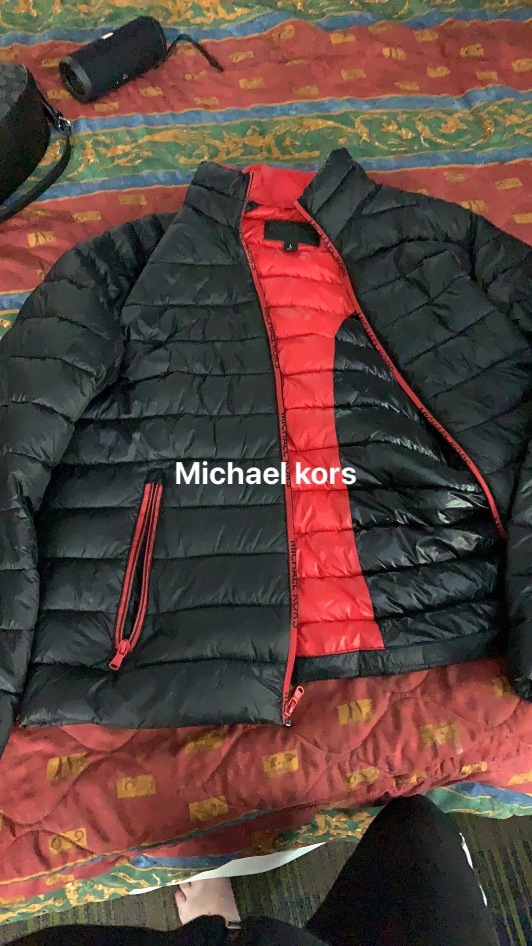 Michael kors poofy jacket