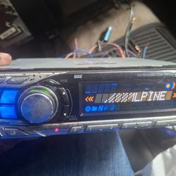 STEREO ALPINE CDA 9851 GOOD CONDICIÓN ABLO ESPAÑOL