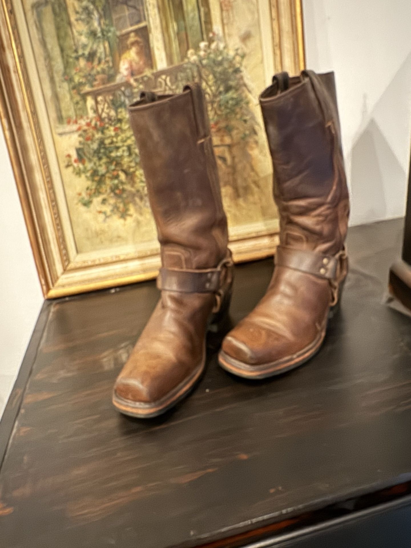Women's Size 7 Vintage Frye "Harness" Boots