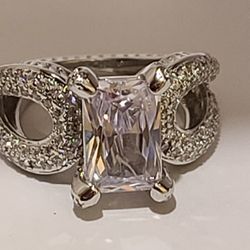 Sterling Silver Ring Size 8