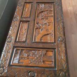 Chinese Carved Chest 