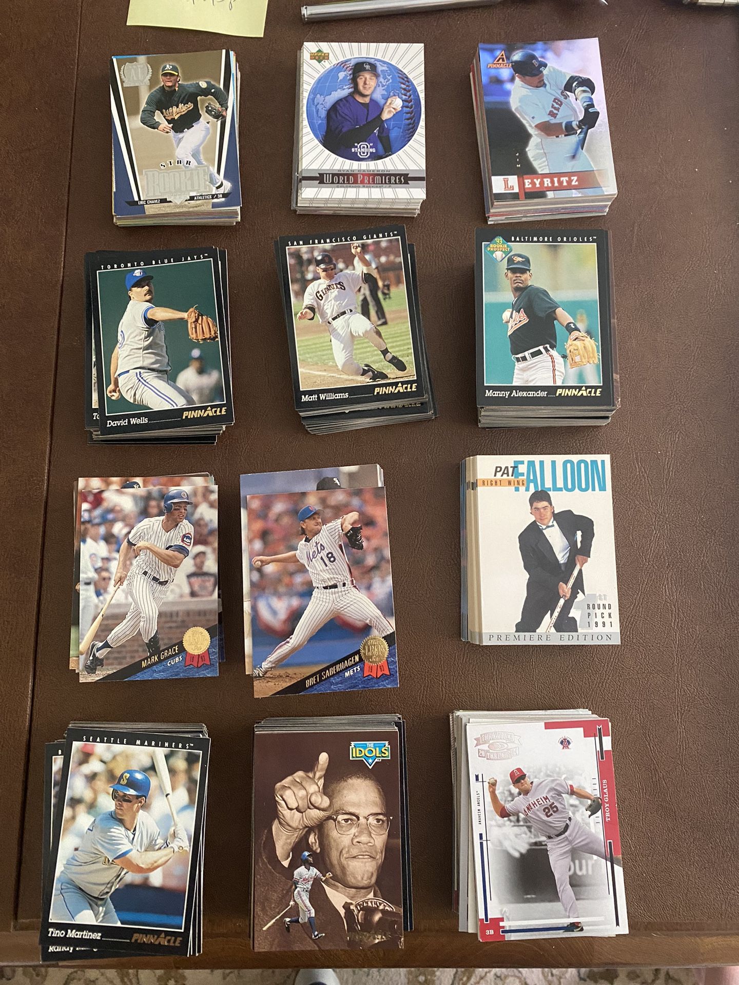 Box Of Baseball Cards With A Few Hockey Only $5