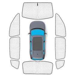 pcs Thicken Sun Shades for Volkswagen VW Tiguan 2018-2023 Full Car Window Covers