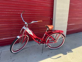 Columbia Retro Cruiser Bicycle Red