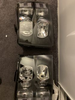 07-13 1500 Chevy Silverado Headlights
