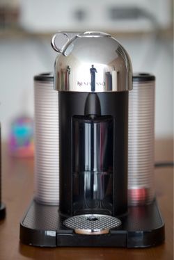 Nespresso Vertuo Coffee and Espresso Maker with FREE coffee pods