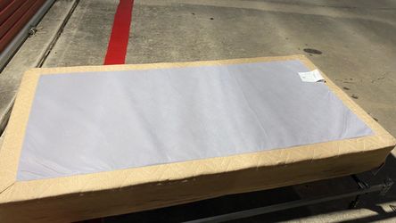 Twin size Boxspring and metal frame