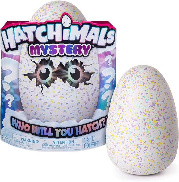 Hatchimals Mystery - Hatch 1 of 4 Fluffy Interactive Mystery Characters from Cloud Cove Toys 7 Year