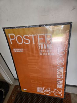 Sealed Large Poster Frame