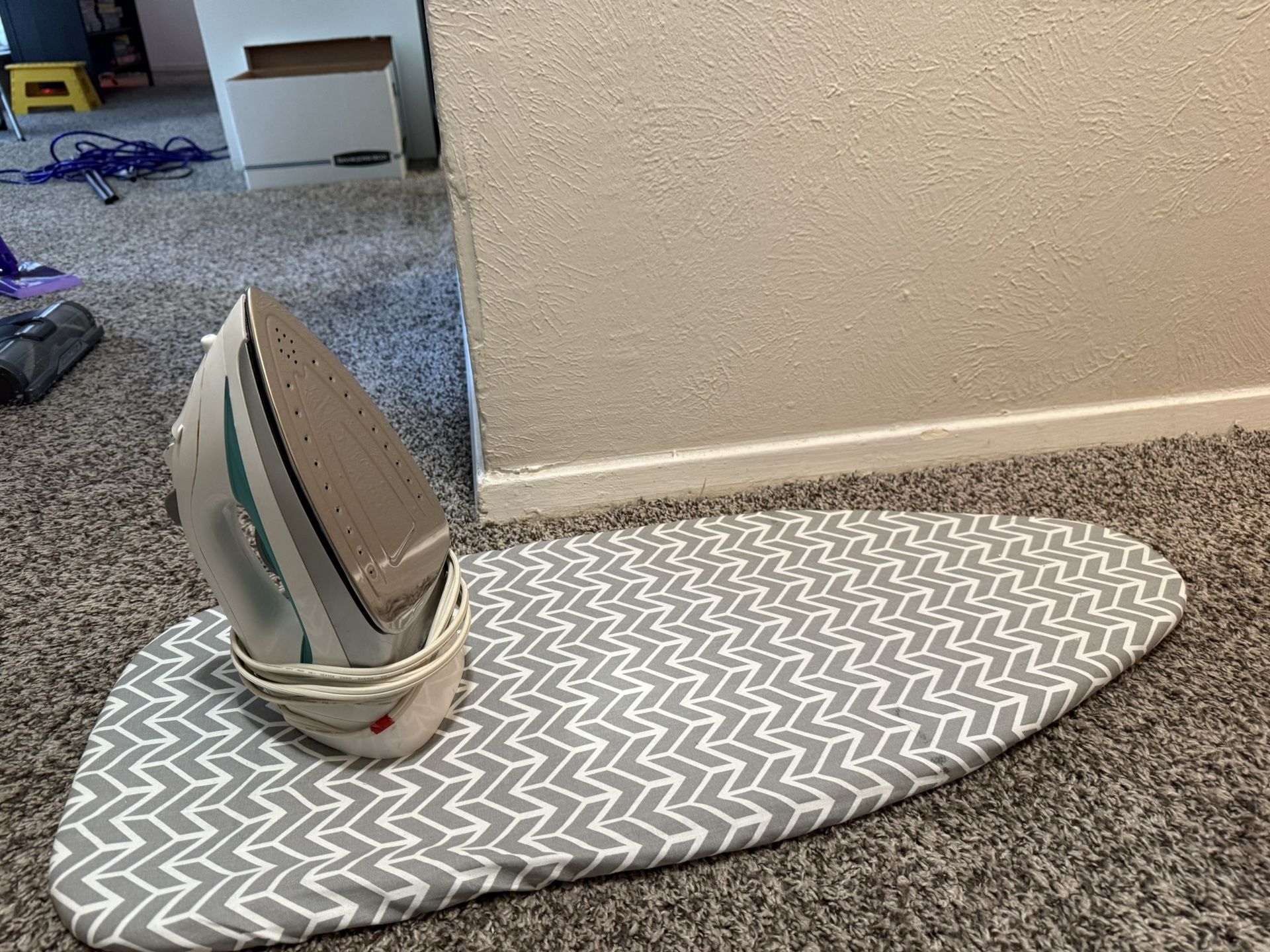Iron And Small Board