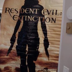 Resident Evil Extinction Vinyl Banner