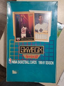 1990/91 Skybox series2 Basketball jobby box