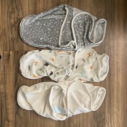 0-3 Month Fleece Swaddles 