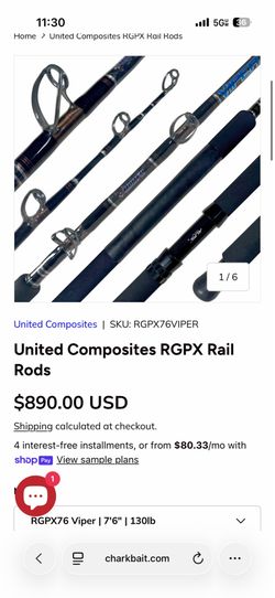 UC RGPX 76 VIPER RAIL ROD