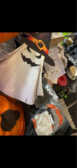 Ghost w/lights & balloons Halloween 🎃 decor new