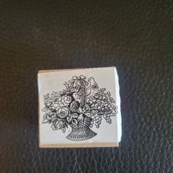 Rubber Stamp flowers