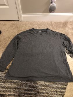 Gray Long Sleeve Shirt