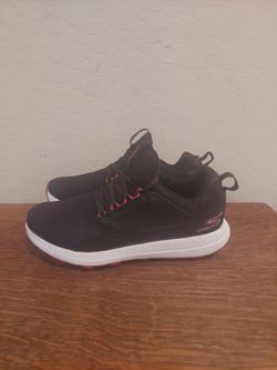 Skechers Go Golf Max Lil Mojo Golf Shoes - Black/Red 
Boy's Size 4