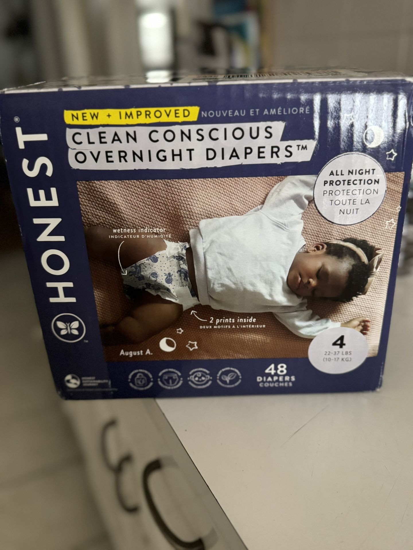 Unopened Diaper Box