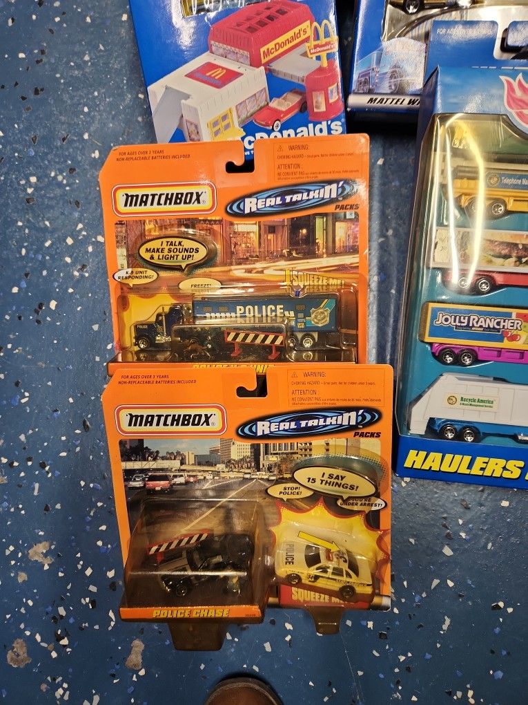Lot Of 46 HOTWHEELS ( A Couple Are Matchbox) LONG HAULERS / RACING HAULERS/Rigs ( Priced At A Big Discount)!