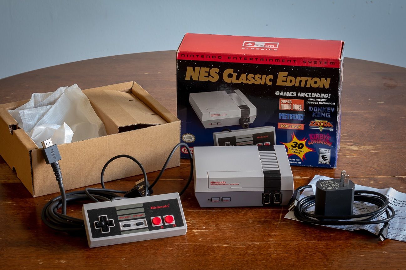 Nintendo: NES Classic Edition. In Good Shape. Selling For $120