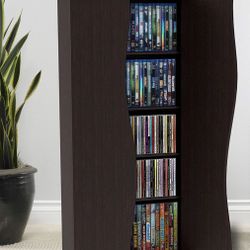 Media Cabinet Storage For Games And DVDs 