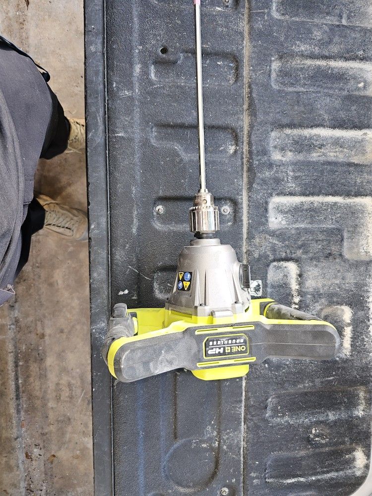 Ryobi Battery Mixer