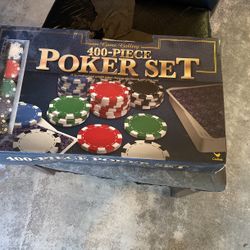 Unopened Poker Chip Set