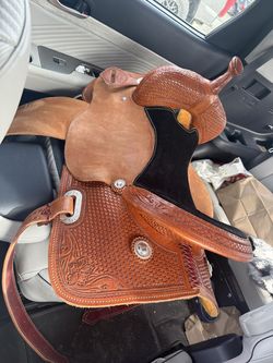 SRS Saddelry western saddle