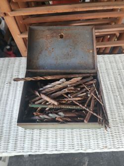 Box of drill bits
