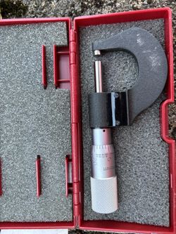 Starrett 256MPN-25 Disc Micrometer