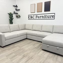 Large Sectional Sofa - Free Delivery- Payments