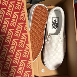 Vans Checkerboard White 