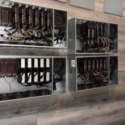 PLUG AND PLAY READY TO GO 22 GPU Mining RIG