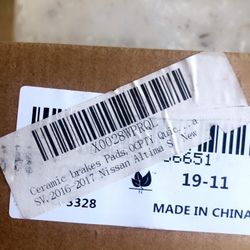 Nissan Altima Brake Pads F/R