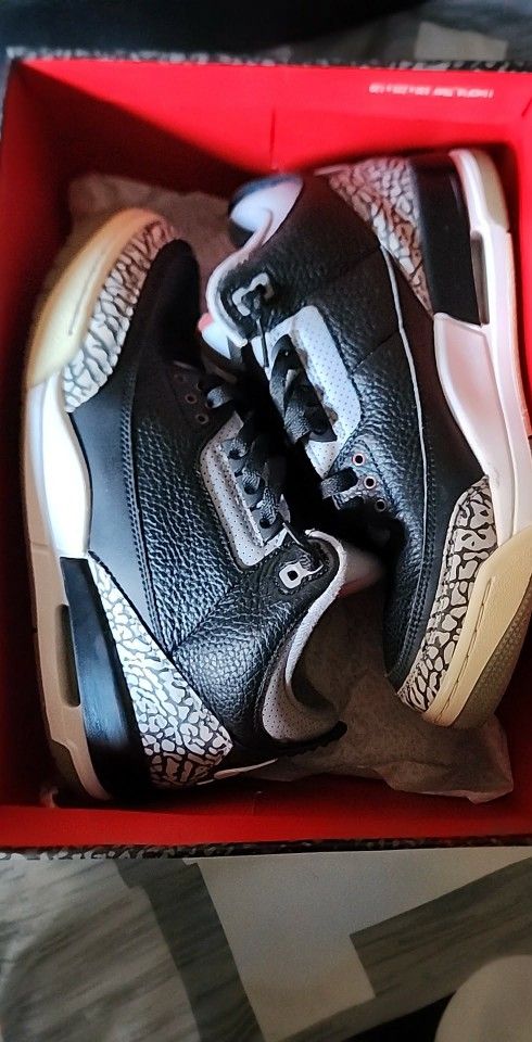 2018 Black Cement 3s