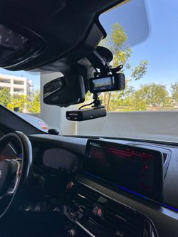 Dash cam radar detector
