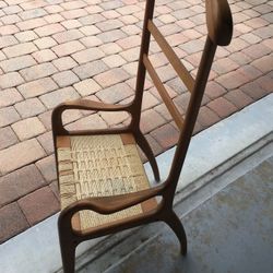 Cane & Wood Chair