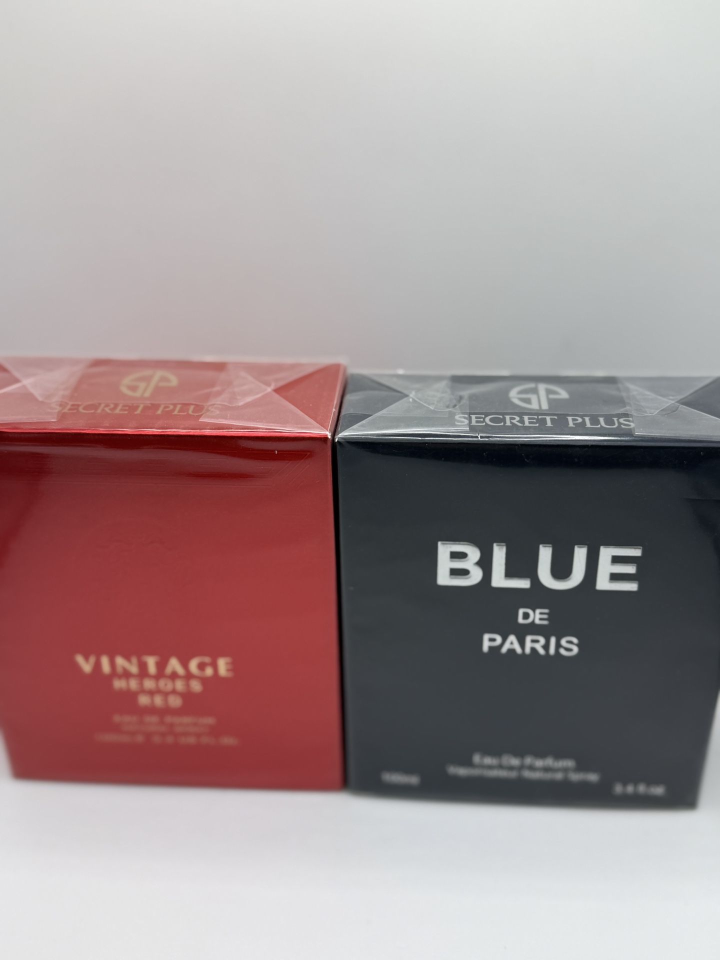Vintage Paris Blue De Paris and Secret Plus Eau De Parfum Spray 2x100ml #fragrance