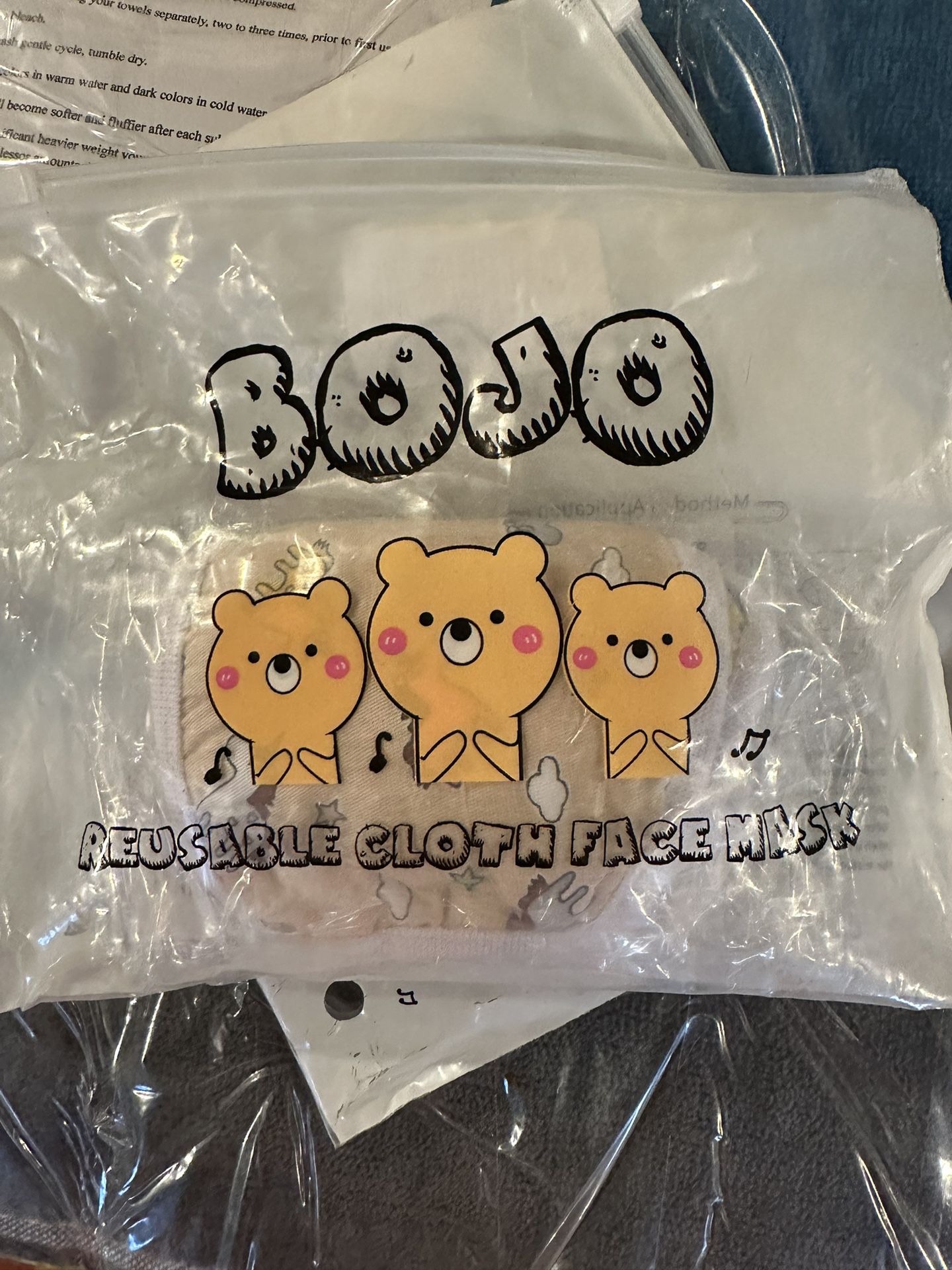 Bojo Reusable Kids Masks