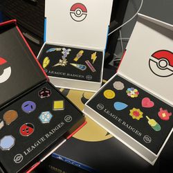 Pokémon Badges Gen 1-3