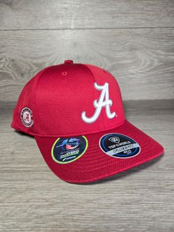 Alabama Crimson Tide Top of the World Reflex Logo Flex Fit Hat Size M/L New