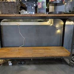 World Market Wood And Metal Table