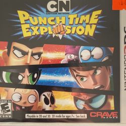 Nintendo 3DS Punch Time Explosion 